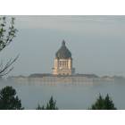 Pierre: : South Dakota's Capitol building on a foggy morning (2008)