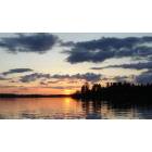 Minocqua: : trout lake sunset