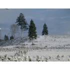 Jefferson: December Snow on Cemetary Hill