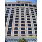 Biloxi: : Watching window washers from Beau Rivage pool. See the 4 tiny specks on the highest floor?