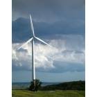 Rock Port: Turbine in Rock Port's Loess Hills Wind Farm