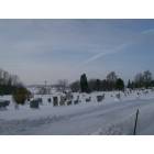Sparta: A view from Woodlawn Cemetery in Sparta, WI