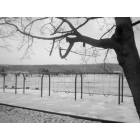 Wilkes-Barre: : City park, still and quiet during winter