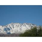 Palm Springs: : Mt. San Jacinto covered in snow Dec. 08