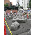Portland: : Pioneer Square Sand Castle Contest