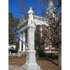 Butler: Confederate Monument, Taylor County Courthouse, Butler, Ga