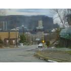 Clairton: : View of Clairton coke works from atop Maple Ave.
