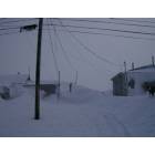 Kongiganak: : High winds in March created high drifts