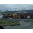 Clairton: : Vacant lot where buildings once stood in the Blair district.