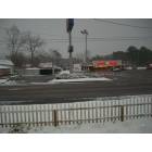 Maysville: : Snow in Maysville at the Piggly Wiggly 2009
