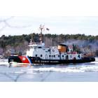 Woolwich: Clearing Ice on the Kennebec River