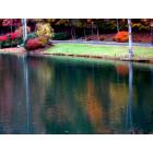 Lenoir: Walking Pond in Autumn Splendor