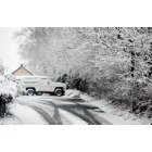 Keyport: : Keyport parking lot covered in snow last winter