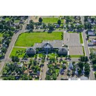 La Junta: Aerial View...La Junta Middle School, built 1921, renovated 1996