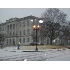 Union: Old Courthouse during light snow 2007