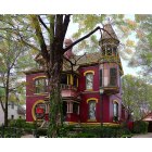 Fort Scott: : House that caught my eye. Edited with Photoshop