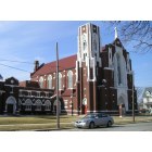 Galesburg: : First Lutheran Church on N. Seminary St. in Galesburg, IL
