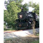 Rossville: picture of the chattanooga choo- choo coming thru rossville by mission ridge road