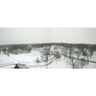 Aurora: : Winter Panorama of Phillips Park in Aurora, IL