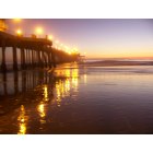Huntington Beach: : Huntington Pier at sunset