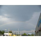 Sanford: : Rainbow during decorating of float for 4th of July - USO DAMES