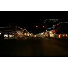 Hutchinson: Downtown Hutchinson, Christmastime at Night