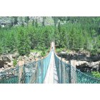 Libby: : Kootenai Falls The swinging bridge