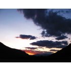 Plains: : sunset over plains montana