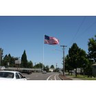 Forest Grove: Flag center of Forest Grove, OR without name title