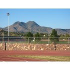 Alpine: : Twin Peaks - from Sul Ross State University Running Track