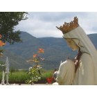La Luz: Our Lady of the Light and Sacramento Mountains in background