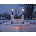 Rich Hill: Winter snow at Park Avenue entrance