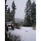 Naples: view from parents deck in naples idaho