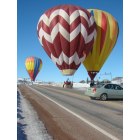 Chama: Hot Air Balloons in Chama January 2009