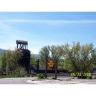 Chama: Coal Tower at Cumbres Toltec in Chama, NM