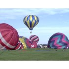 Marshalltown: Balloon Launch Where Mitchell Funeral Home is now Located