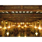 Spokane: : The luxurious lobby of the historic Davenport Hotel in Spokane