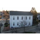Plymouth: : 1749 Court House Museum - Town Square taken from roof of M&Ms