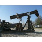 Maricopa: Oil Pumping Unit from WWII, made of wood due to iron shortage