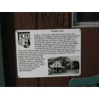 Echo: : 1 of 17 historic markers placed around Echo on buildings & historic sites in 2009