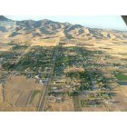 Oak City: Oak City Utah Aerial Shot to the South