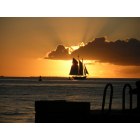 Key West: : From Sunset Celebration The Perfect Sunset Picture