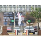 Philadelphia: : Street mural shot driving down Spring Garden towards Delware
