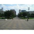 Austin: : Looking down Congress Avenue from Sate Capitol steps