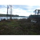 Orange: Serene Eagleville Pond, about 3 1/2 miles long. Land for sale here.