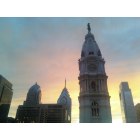 Philadelphia: : Philadelphia Skyline at sunset