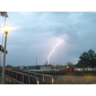 Irondale: LIGHTENING TAKEN FROM IRONDALE CAFE LOOKING TOWARD CITY HALL...