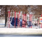 Mount Vernon: children's playground in Spirit of '76 park after Dec 2009 first big snow