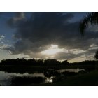Bonita Springs: Sunset over Spring Run Country Club, Bonita Springs, FL
