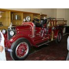 Seneca: 1922 Stutz fire truck, carefully restored to pristine condition by the Seneca Volunteer Fire Department